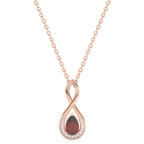 Zawieszka z Czerwonym Rubinem