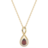 Zawieszka z Czerwonym Rubinem