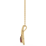 Zawieszka z Czerwonym Rubinem