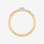 Pierścionek z Brylantami w Centrum - Venetia Jewels - 14K złoto z brylantami