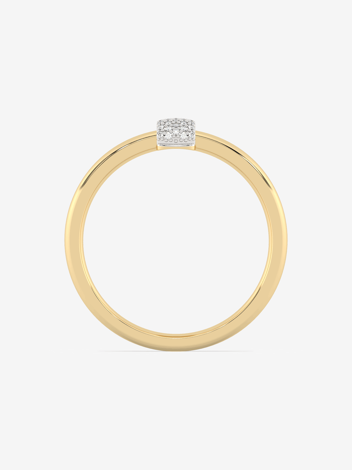 Pierścionek z Brylantami w Centrum - Venetia Jewels - 14K złoto z brylantami