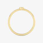 Klasyczny Pierścionek z Pojedynczym Brylantem - Venetia Jewels - 14K złoto z brylantami