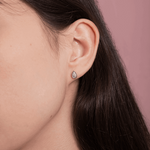 Brylantowe Kolczyki w Kształcie Gruszki - Venetia Jewels - 14K złoto z brylantami