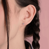 Kolczyki w Kształcie Serca z Brylantami - Venetia Jewels - 14K złoto z brylantami