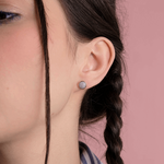 Krągłe Kolczyki z Brylantami - Venetia Jewels - 14K złoto z brylantami