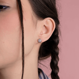 Krągłe Kolczyki z Brylantami - Venetia Jewels - 14K złoto z brylantami