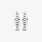 Kształtne Kolczyki z Brylantami - Venetia Jewels - 14K złoto z brylantami