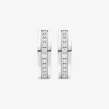 Kształtne Kolczyki z Brylantami - Venetia Jewels - 14K złoto z brylantami