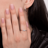 Klasyczny Pierścionek z Brylantami - Venetia Jewels - 14K złoto z brylantami