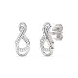 Szafirowe Kolczyki Sztyfty Vintage