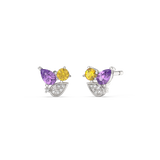 Wielokolorowe Kolczyki Sztyfty