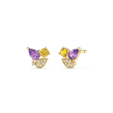 Wielokolorowe Kolczyki Sztyfty