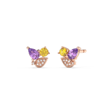 Wielokolorowe Kolczyki Sztyfty