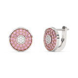 Różowe Kolczyki Vintage