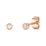 Klasyczne Brylantowe Kolczyki Sztyfty