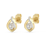 Kolczyki w kształcie łezki z Brylantami - Venetia Jewels