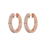 Złote kolczyki z angielskim zapięciem - Venetia Jewels