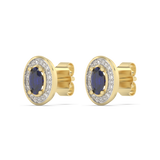 Szafirowe Kolczyki Vintage