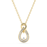 Podwójny Wisiorek w kształcie Łezki