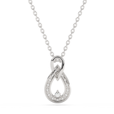 Podwójny Wisiorek w kształcie Łezki