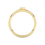 Złoty Pierścionek z Brylantem