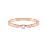 Elegancki Pierścionek z Brylantem