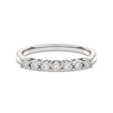 Obrączka z brylantami