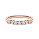 Obrączka z brylantami