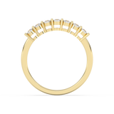 Obrączka z brylantami