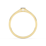 Klasyczny Pierścionek z Brylantami