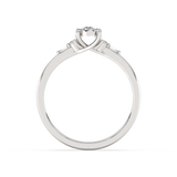 Elegancki Pierścionek z Brylantami