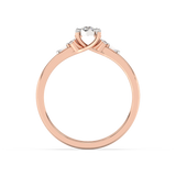 Elegancki Pierścionek z Brylantami