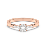 Elegancki Pierścionek z Brylantami