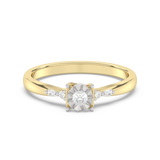 Elegancki Pierścionek z Brylantami