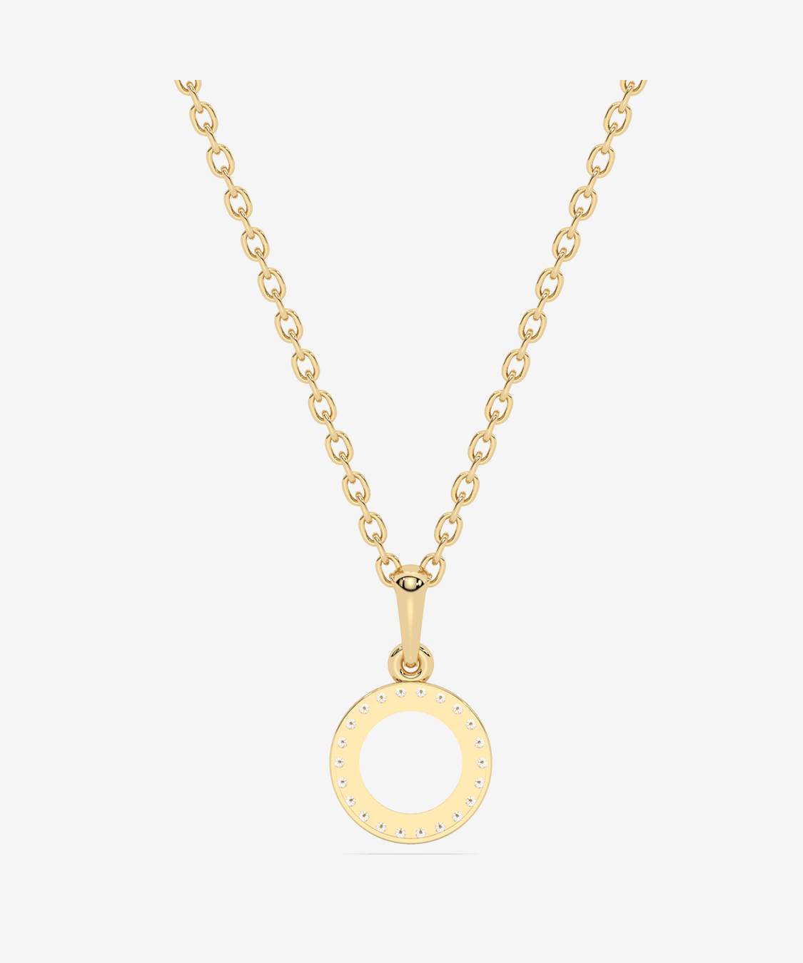 Zawieszka z brylantami złoto 14k na łańcuszku, elegancka biżuteria od Venetia Jewels