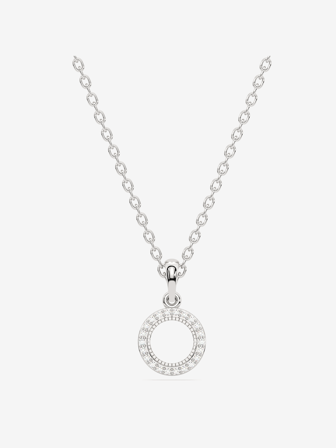 Zawieszka z brylantami złoto 14k na srebrnym łańcuszku, elegancki dodatek dla kobiet