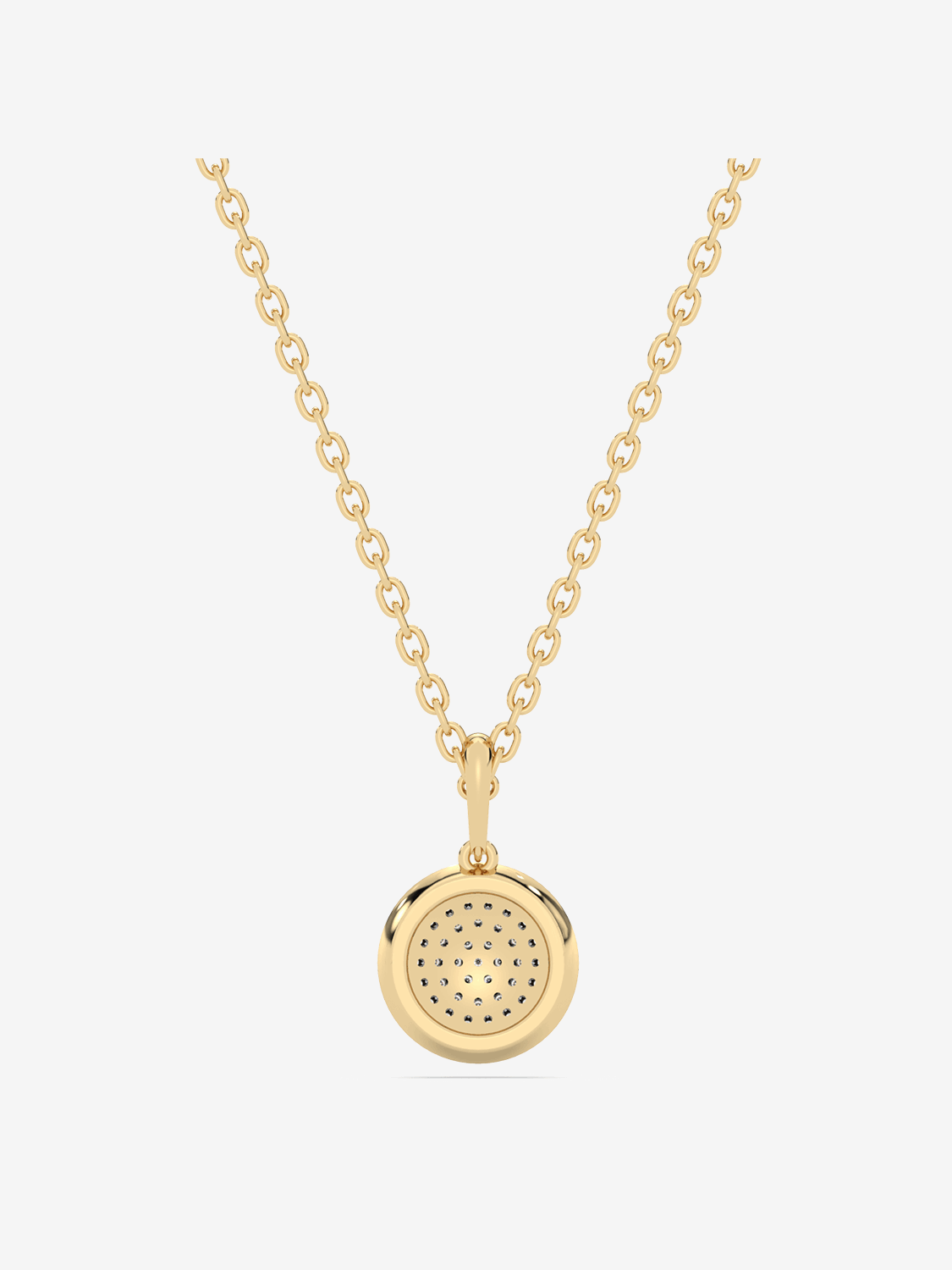 Złota zawieszka z brylantami na delikatnym łańcuszku od Venetia Jewels, idealna na specjalne okazje