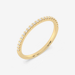 Złota obrączka z brylantami od Venetia Jewels, elegancka biżuteria na każdą okazję