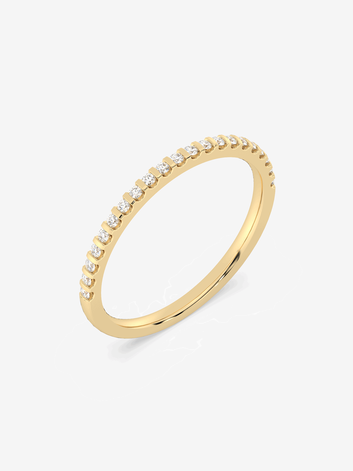 Złota obrączka z brylantami od Venetia Jewels, elegancka biżuteria na każdą okazję