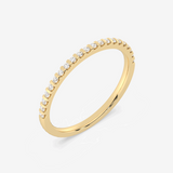 Złota obrączka z brylantami od Venetia Jewels, elegancka biżuteria na każdą okazję