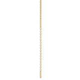 Złoty naszyjnik z brylantami od Venetia Jewels, elegancka biżuteria na każdą okazję