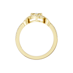 Złoty pierścionek z brylantami od Venetia Jewels, elegancki design perfekcyjny na każdą okazję