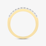 Złoty pierścionek z brylantami od Venetia Jewels, elegancka biżuteria na każdą okazję