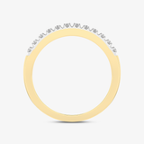 Złoty pierścionek z brylantami od Venetia Jewels, elegancka biżuteria na każdą okazję