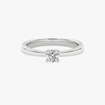 Złoty pierścionek zaręczynowy z brylantem od Venetia Jewels, elegancki i ponadczasowy design