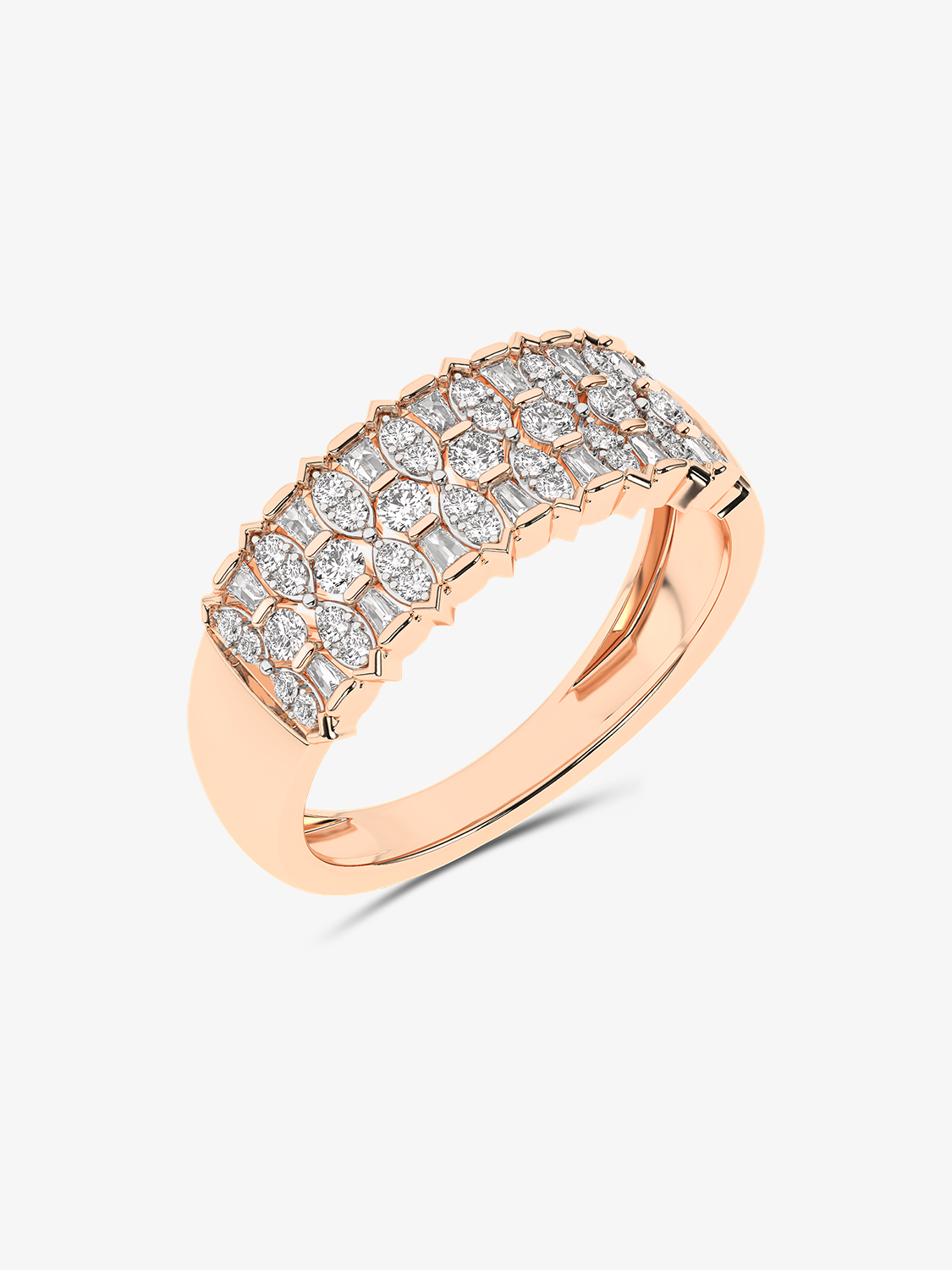 Złoty sygnet z brylantem od Venetia Jewels z eleganckim wzorem diamentowego wykończenia