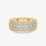 Złoty sygnet z brylantem od Venetia Jewels, elegancka biżuteria z błyszczącymi diamentami