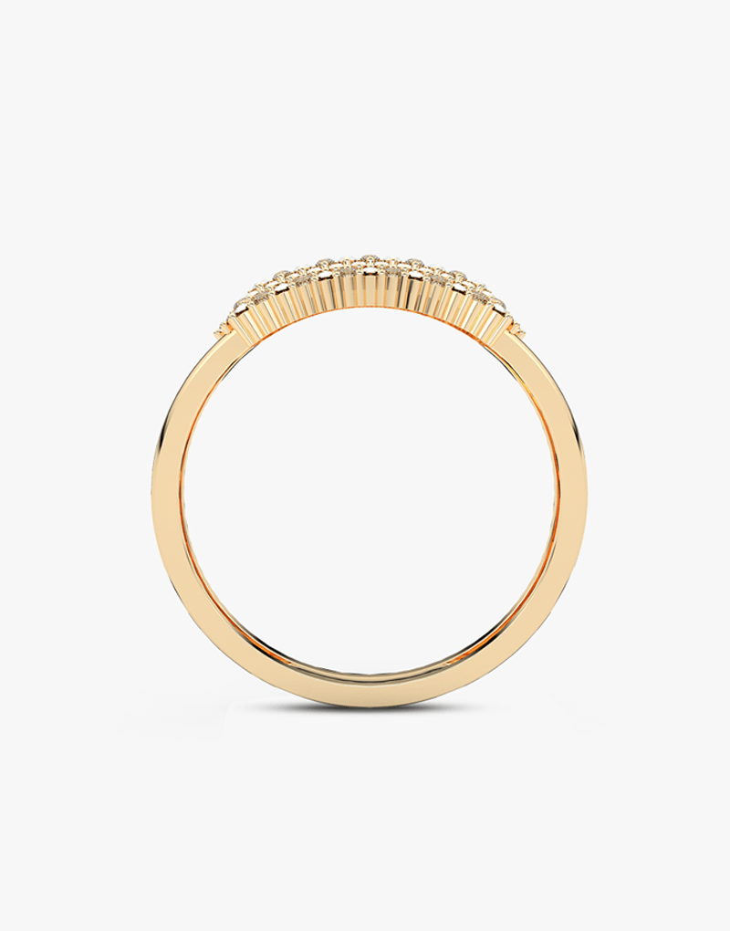 Pierścionek Koktajlowy z Brylantami - Venetia Jewels - 14K złoto z brylantami