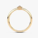 Klasyczny Pierścionek z Brylantami - Venetia Jewels - 14K złoto z brylantami