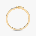 Pierścionek w Kształcie Serca z Brylantami - Venetia Jewels - 14K złoto z brylantami